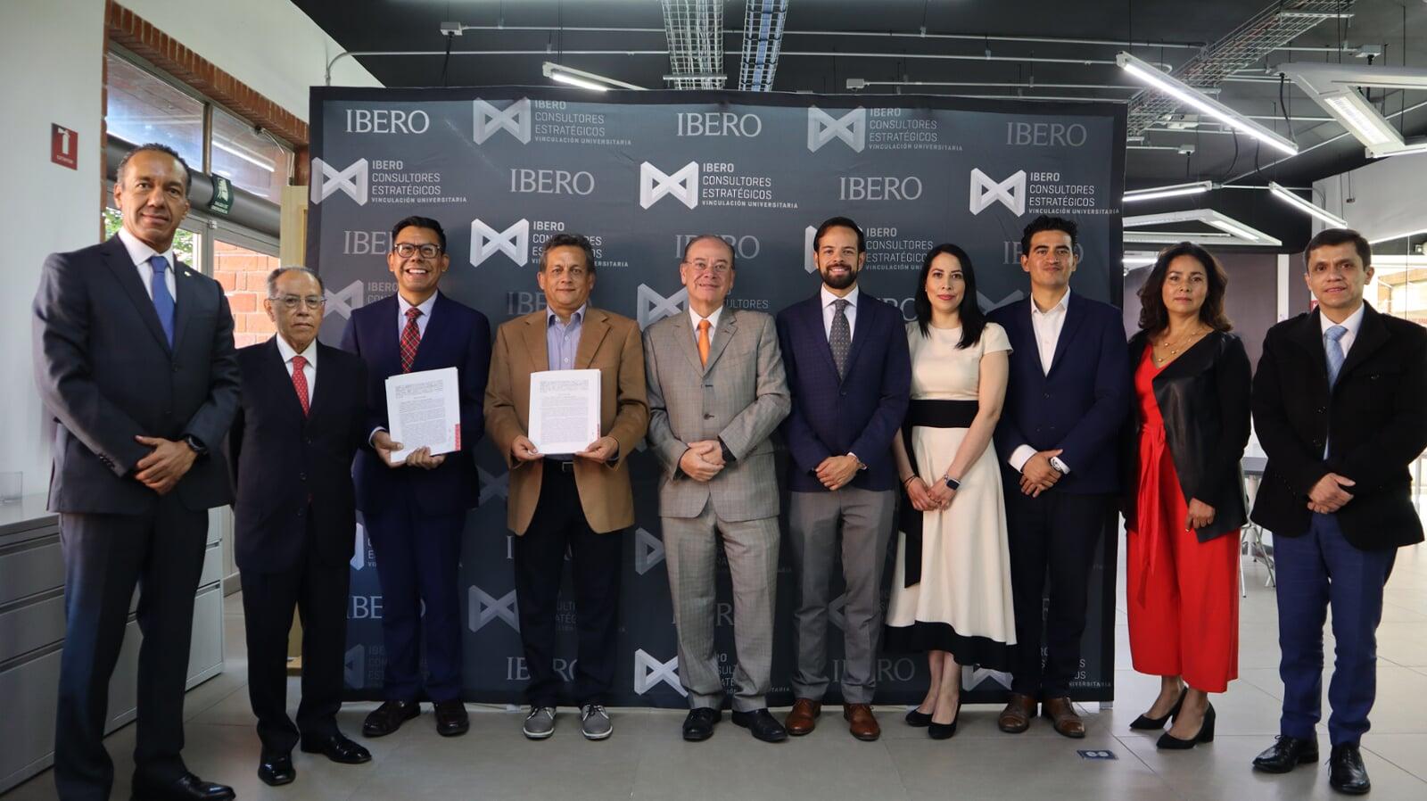 Firma CNEC convenio de colaboración  con la Universidad Iberoamericana