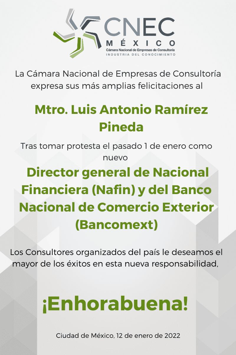 Felicitamos al Mtro. Luis Antonio Ramírez Pineda